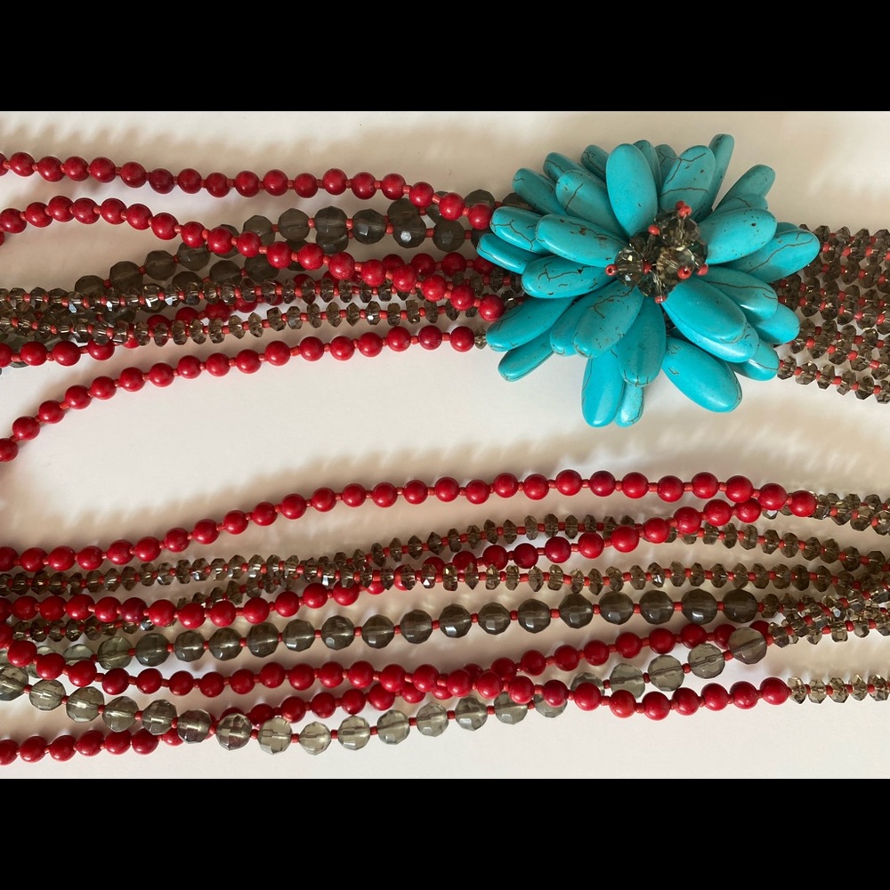 Western Inspired Beaded Necklace